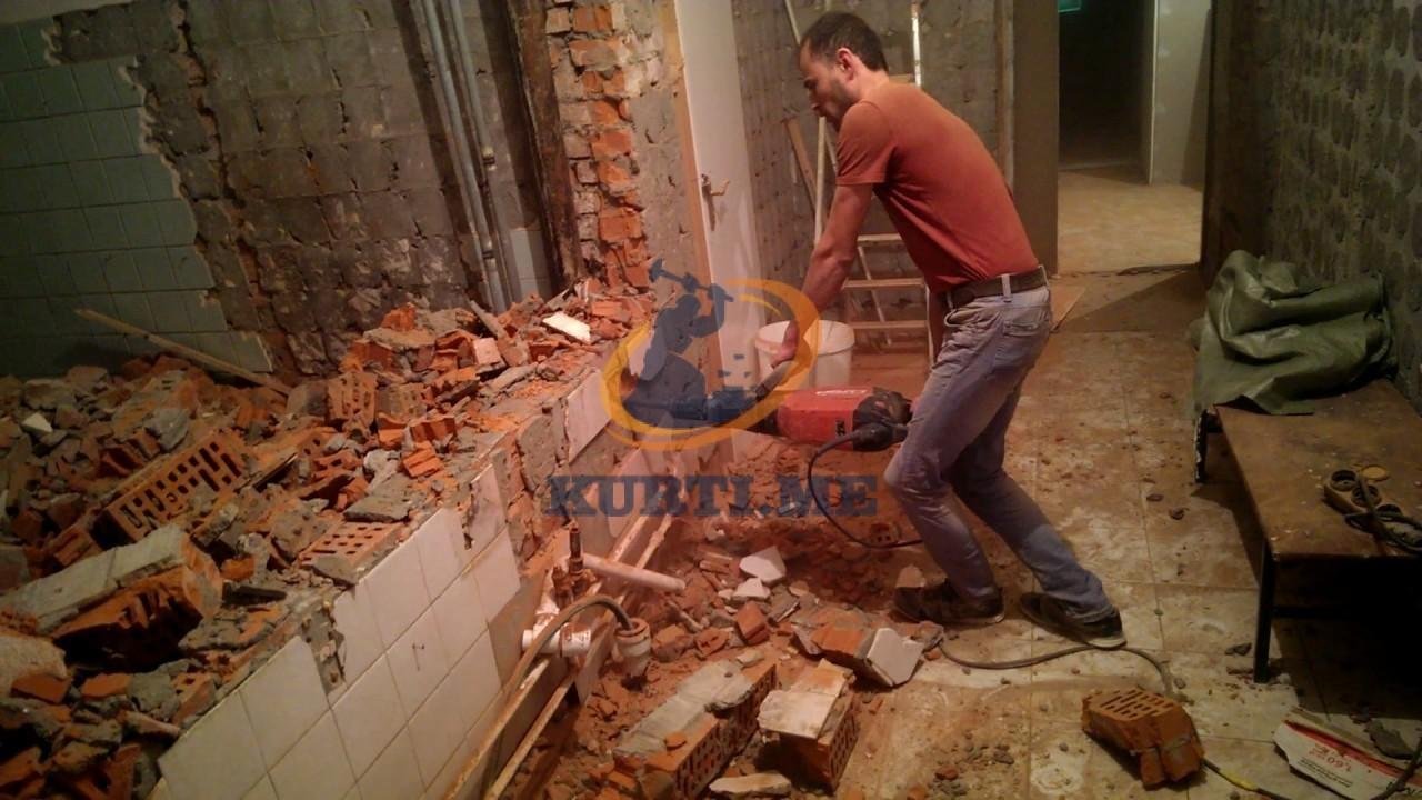 Къртене на тухла